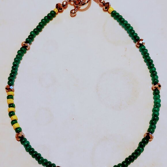 Forest Green Anklet - Picture 1 of 1